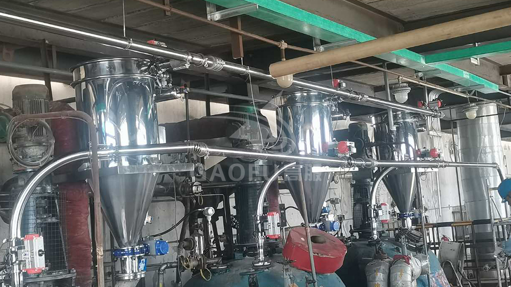 真空输送系统助力反应釜自动化投料