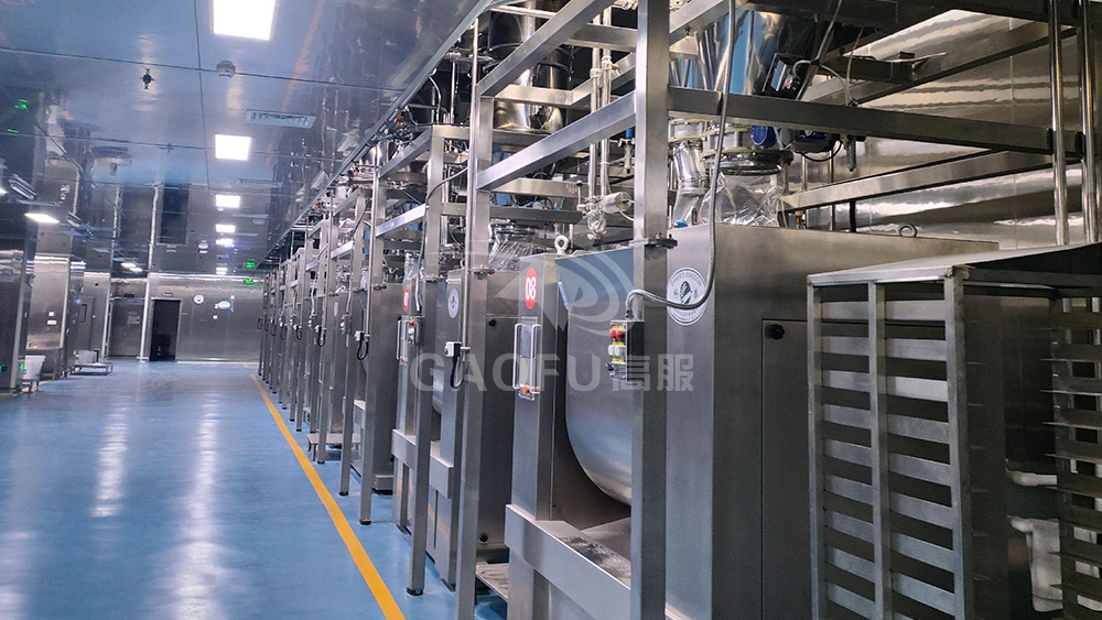 食品生产线供料配料系统