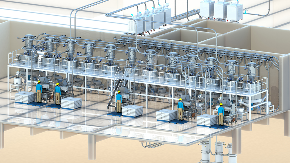 中央厨房供粉系统