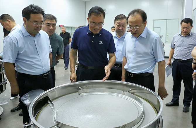 魏建平市长莅临高服机械调研 指导产业转型升级