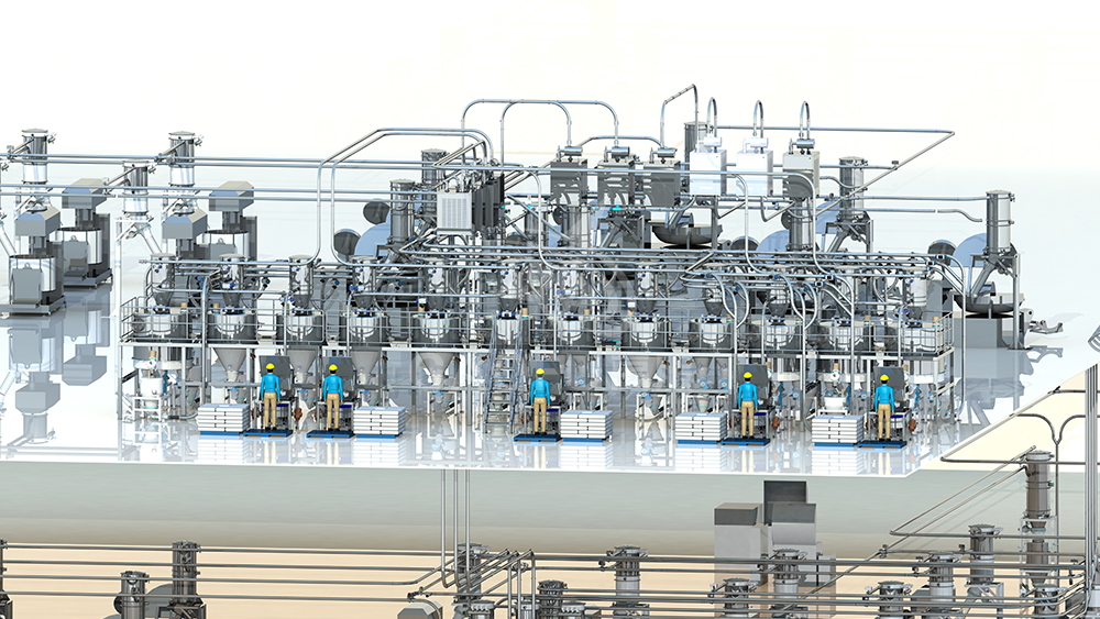 自动供粉系统工作原理及流程介绍