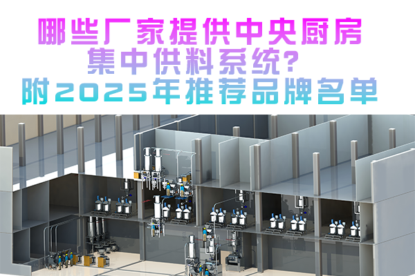 哪些厂家提供中央厨房集中供料系统？附2025年推荐品牌名单